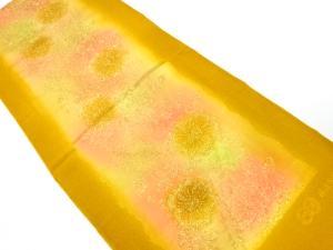 大特価品　未使用品　正絹　丹後ちりめん　帯揚げ